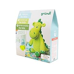 Gründl häkelset dino gebraucht kaufen  Wird an jeden Ort in Deutschland