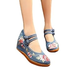 Gletsf embroidered shoes for sale  Delivered anywhere in UK