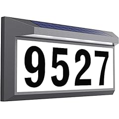 Solar address sign for sale  Delivered anywhere in USA 