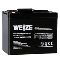 Weize 12v 75ah for sale  Delivered anywhere in USA 