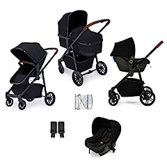 Ickle Bubba Moon, 3in1 Travel System (Black with Tan for sale  Delivered anywhere in UK