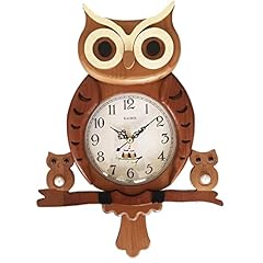 Owl shaped pendulum for sale  Delivered anywhere in USA 