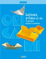 Mini origami bateaux d'occasion  Livré partout en Belgiqu