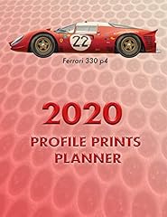 Profile Prints Planner 2020: Ferrari 330 p4 Classic for sale  Delivered anywhere in Canada