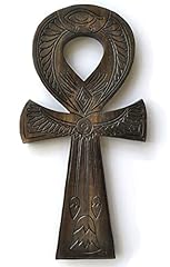 Wooden carved ankh for sale  Delivered anywhere in UK