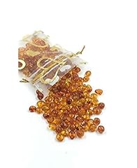 Perle sciolte ambra usato  Spedito ovunque in Italia 