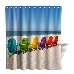 Beach shower curtain for sale  Delivered anywhere in USA 