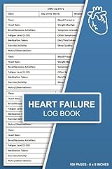Heart failure log for sale  Delivered anywhere in USA 