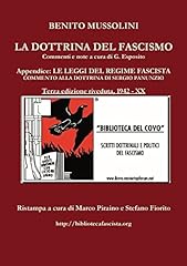 Dottrina del fascismo usato  Spedito ovunque in Italia 