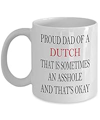 Dutch 11oz White Coffee Mug Rabbit Proud Dad Of a Dutch Best Inspirational Gifts and Sarcasm For Daughter,an7905, used for sale  Delivered anywhere in Canada