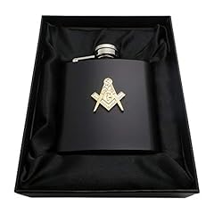 Masonic crest hip for sale  Delivered anywhere in UK