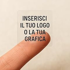 Etichette adesive personalizza usato  Spedito ovunque in Italia 