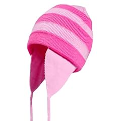 Pink striped beanie for sale  Delivered anywhere in USA 