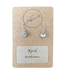 April birthstone drop for sale  Delivered anywhere in UK