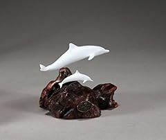 Dolphin calf sculpture for sale  Delivered anywhere in USA 