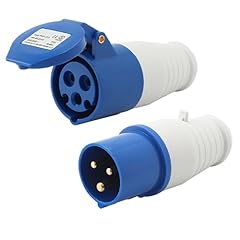 2pcs 16amp plug for sale  Delivered anywhere in UK