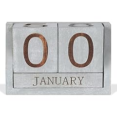 Wooden desk calendar for sale  Delivered anywhere in USA 
