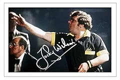 Jocky wilson signed for sale  Delivered anywhere in UK