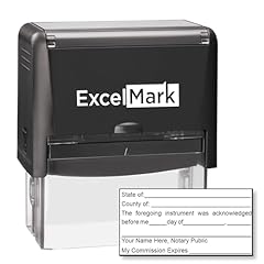 Excelmark notary acknowledgeme for sale  Delivered anywhere in USA 