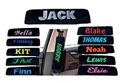 Personalised seat belt for sale  Delivered anywhere in UK