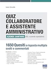 Quiz collaboratore assistente usato  Spedito ovunque in Italia 