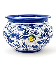 Porta vaso blu usato  Spedito ovunque in Italia 