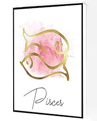 Zodiac pisces canvas for sale  Delivered anywhere in USA 