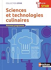 Sciences technologies culinair d'occasion  Livré partout en France