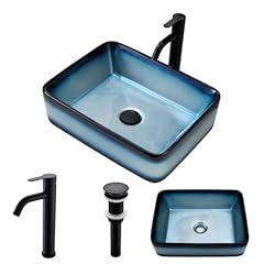 Vessel sink blue for sale  Delivered anywhere in USA 