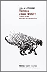 Sociologia nuovo realismo. usato  Spedito ovunque in Italia 