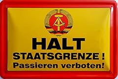 Halt staatsgrenze passieren gebraucht kaufen  Wird an jeden Ort in Deutschland