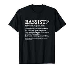 Bassist definition shirt gebraucht kaufen  Wird an jeden Ort in Deutschland