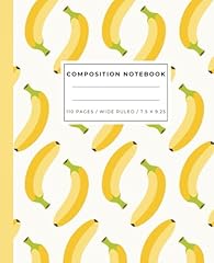 Banana composition notebook for sale  Delivered anywhere in USA 
