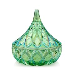 Godinger green glass for sale  Delivered anywhere in USA 