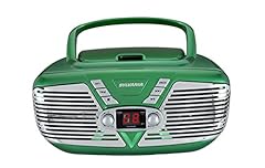 Sylvania SRCD211-GREEN Retro Portable CD Radio Boombox for sale  Delivered anywhere in Canada