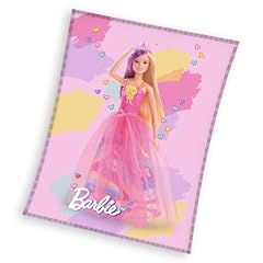 Barbie fleece blanket for sale  Delivered anywhere in UK