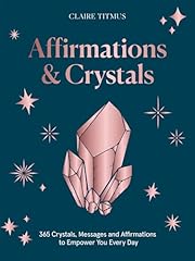 Crystals and affirmations usato  Spedito ovunque in Italia 