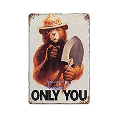 Smokey bear tin for sale  Delivered anywhere in USA 