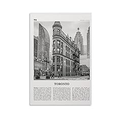 Toronto print black for sale  Delivered anywhere in USA 