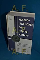 Handlexikon kochkunst bd gebraucht kaufen  Wird an jeden Ort in Deutschland