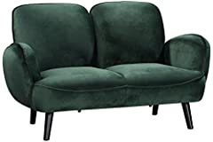 Atlantic Home Collection BEN, 2-Sitzer Sofa, Samt, gebraucht kaufen  Wird an jeden Ort in Deutschland