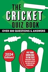 Cricket quiz book for sale  Delivered anywhere in UK