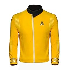 Trek Discovery Commander Uniform Jacket 2019 New Starfleet USS Captain Pike Cosplay Costume (Large) for sale  Delivered anywhere in Canada