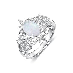 Yafeini opal ring for sale  Delivered anywhere in UK
