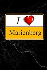I Love Marienberg Notizbuch Design Ortsschild Geschenkidee, gebraucht gebraucht kaufen  Wird an jeden Ort in Deutschland