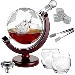 Fwtboom whiskey globe for sale  Delivered anywhere in USA 