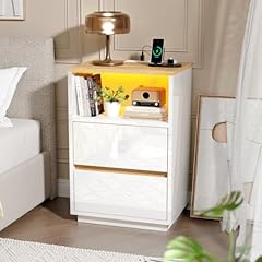 Vingli white nightstand for sale  Delivered anywhere in USA 
