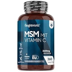 Msm 2400mg 100mg gebraucht kaufen  Wird an jeden Ort in Deutschland