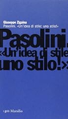 Pasolini. idea stile usato  Spedito ovunque in Italia 