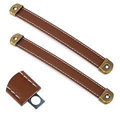 Pcs leather handles for sale  Delivered anywhere in USA 